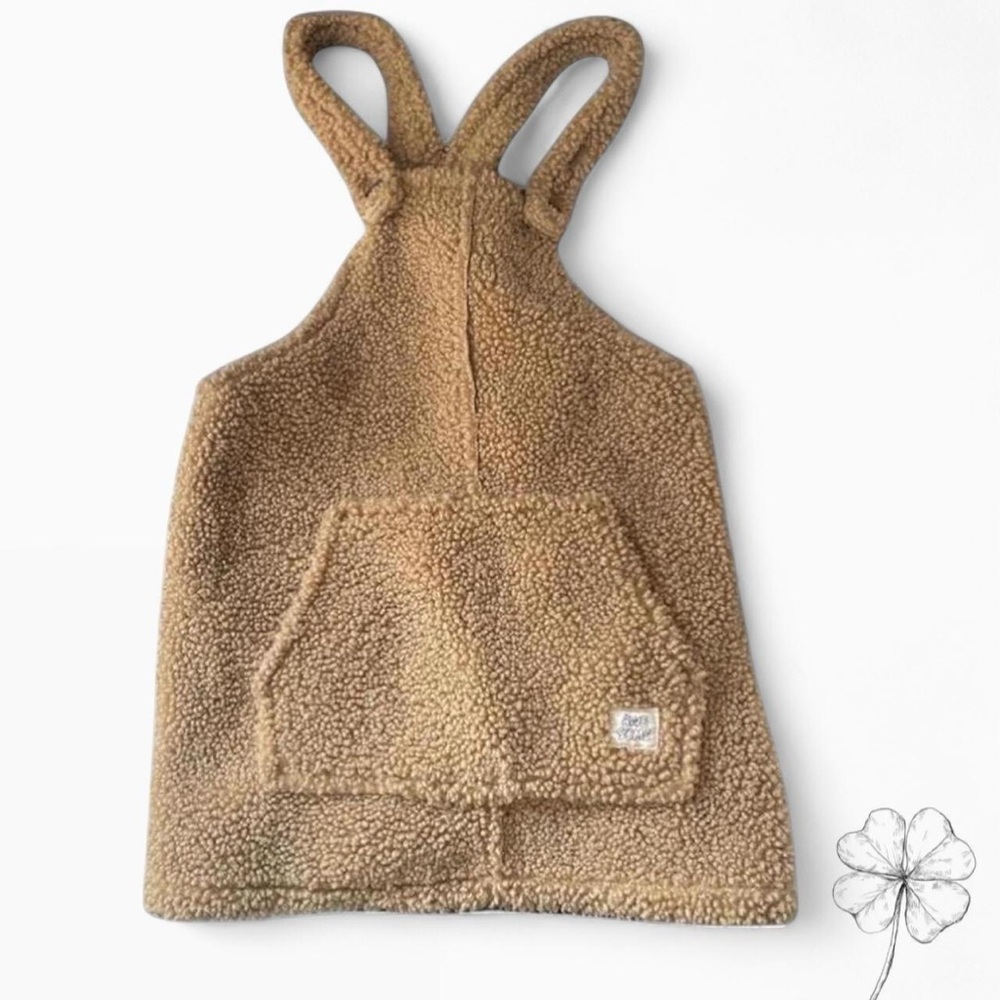 Art Class Tan Fleece Kids Vest